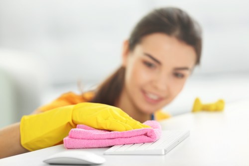Deep kitchen and bathroom cleaning service in a St Johns Wood home